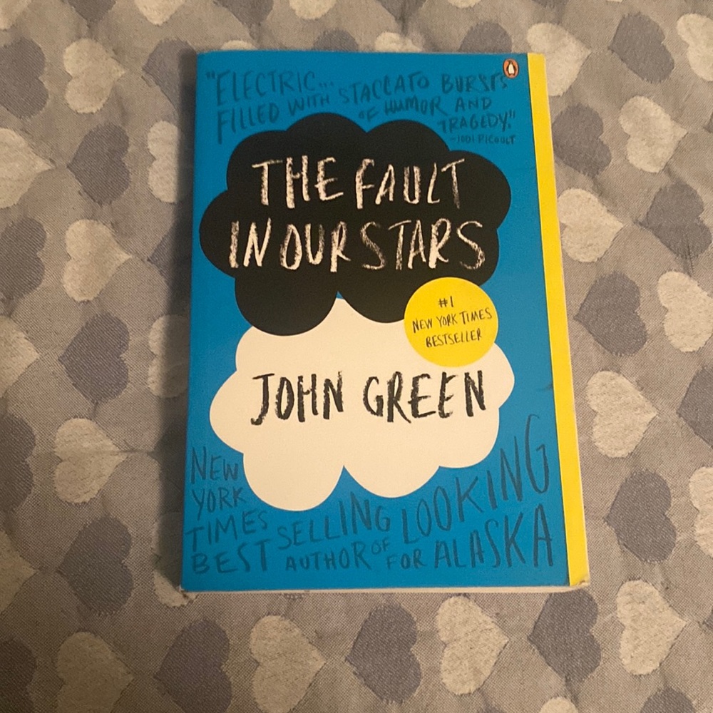 A fantastic book “The Fault in Our Stars” by John Green!